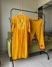 Naina Embroidery mirror work dress