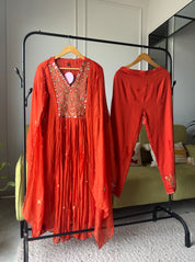 Yashoda Mirror Embroided Dress