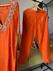 Anushka Handwork Bustier With Dupatta Dress