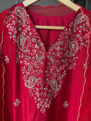 Ruhi Hand Work Sharara Dress(Make To Order)