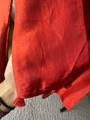 Anshika Dola Silk Handwork Coord Set