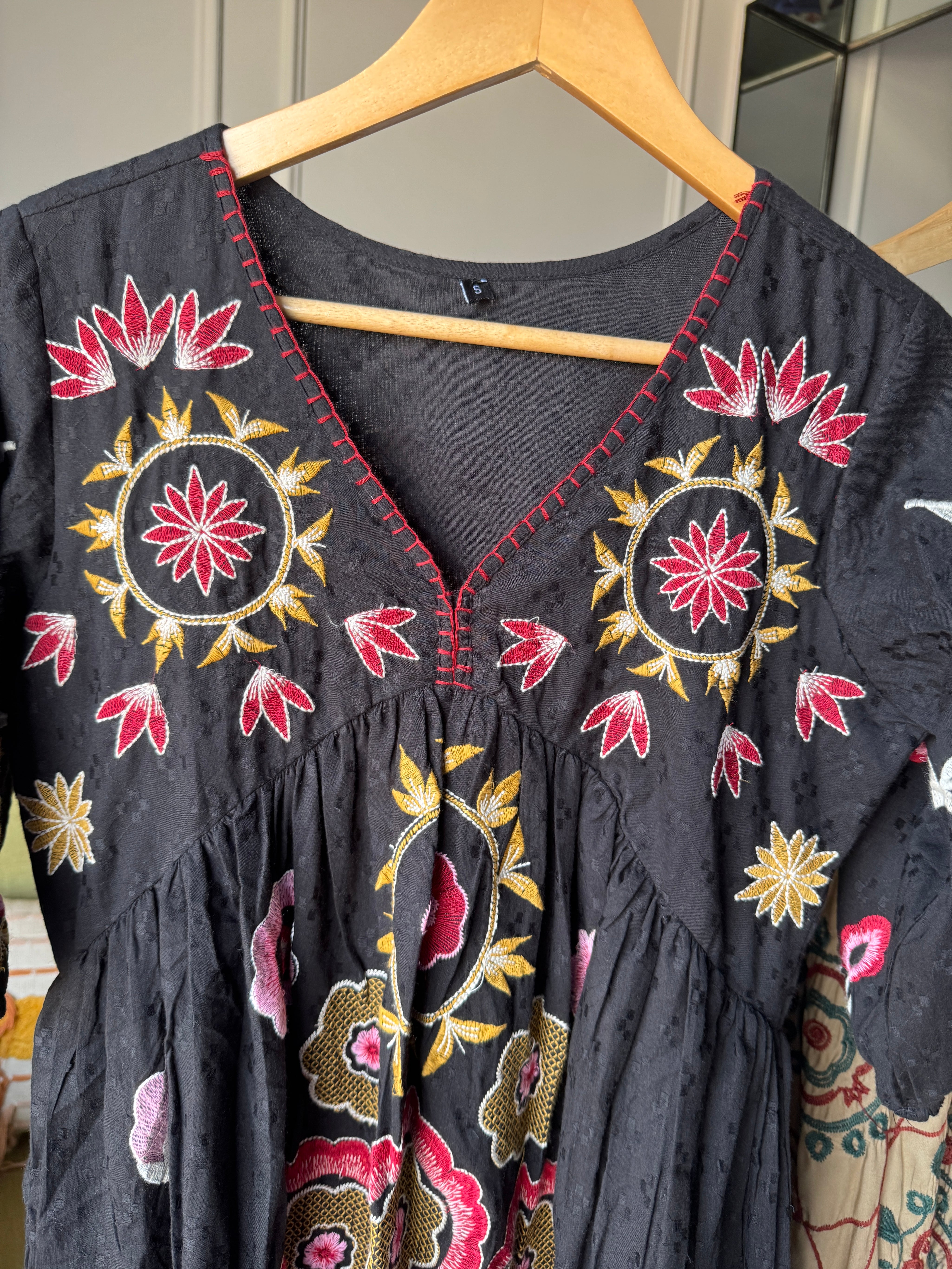 Shama Embroided Short Kurti