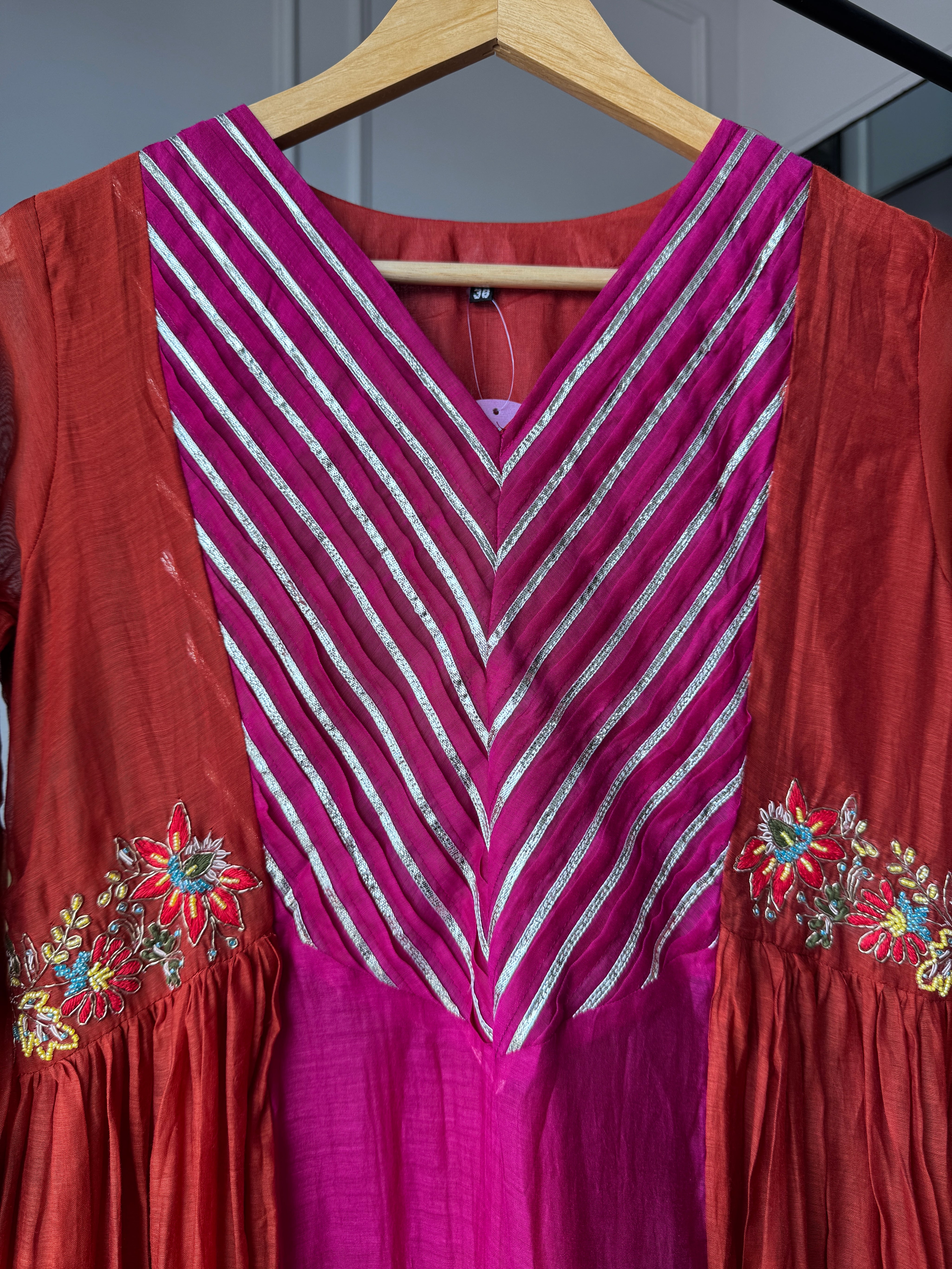 Shagun Gotapatti With Handwork Dress