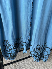 Mani Cut Work Aline Dress