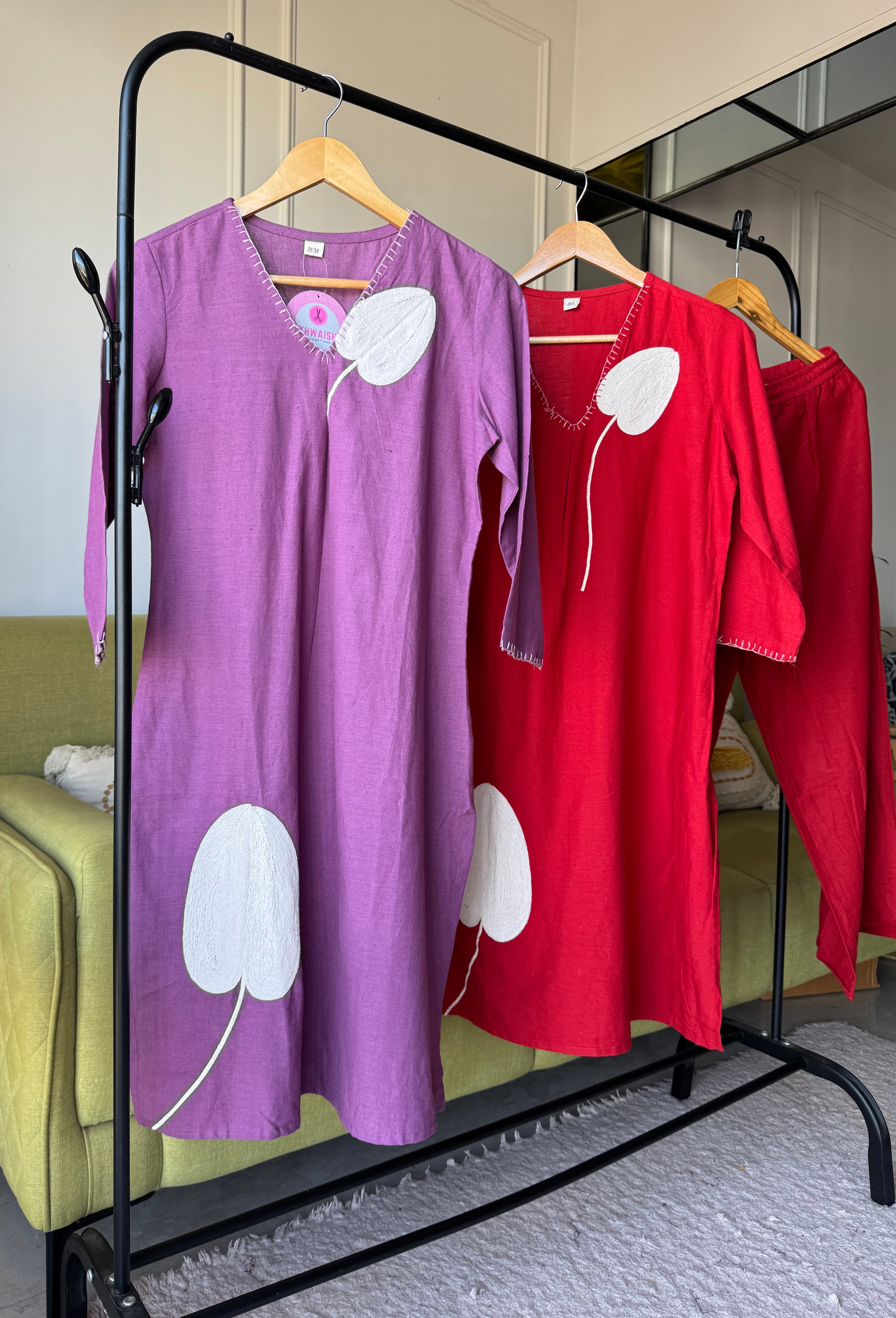 Anuradha Thread Embroided Coord Set