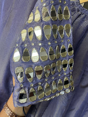 Disha Mirror Work Criss Cross Dress