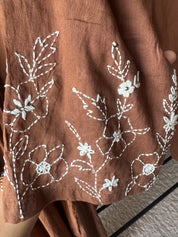 Taral Embroidered Dress