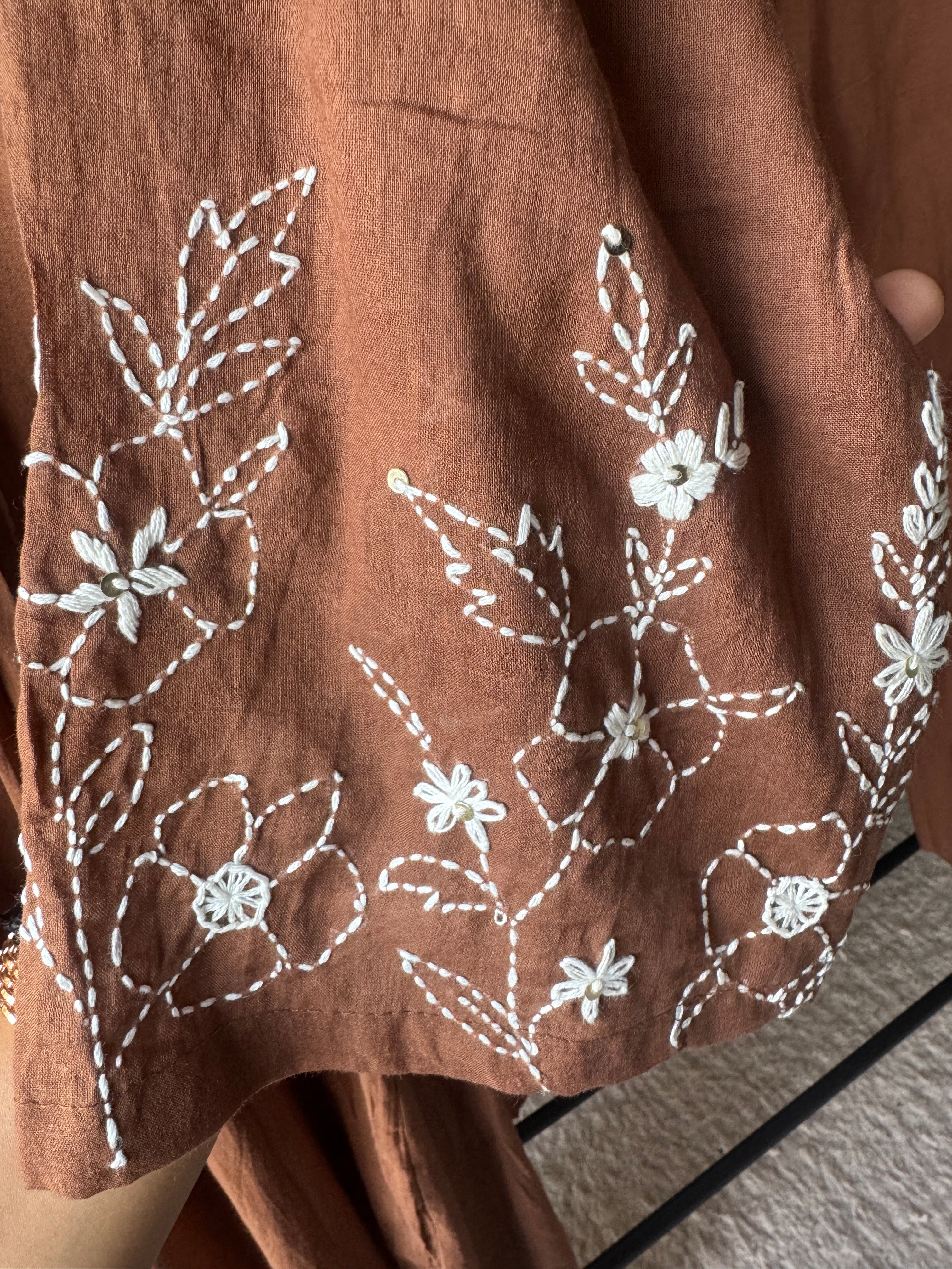 Taral Embroidered Dress
