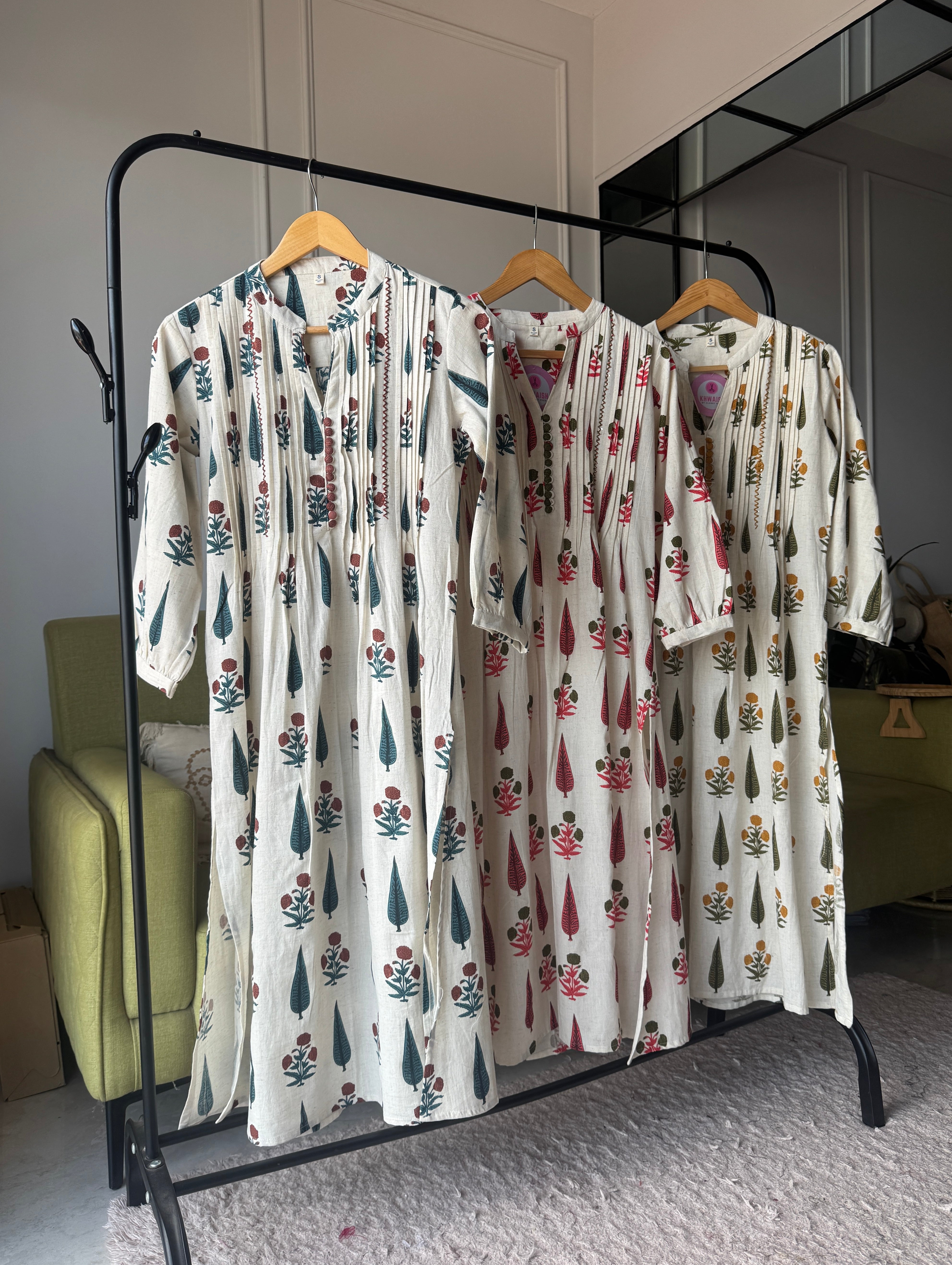 Pallavi Block Print Set