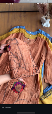 Tarini Mul Chanderi Aline Dress