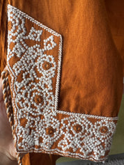 Prathana Embroided Kurti And Pants Set