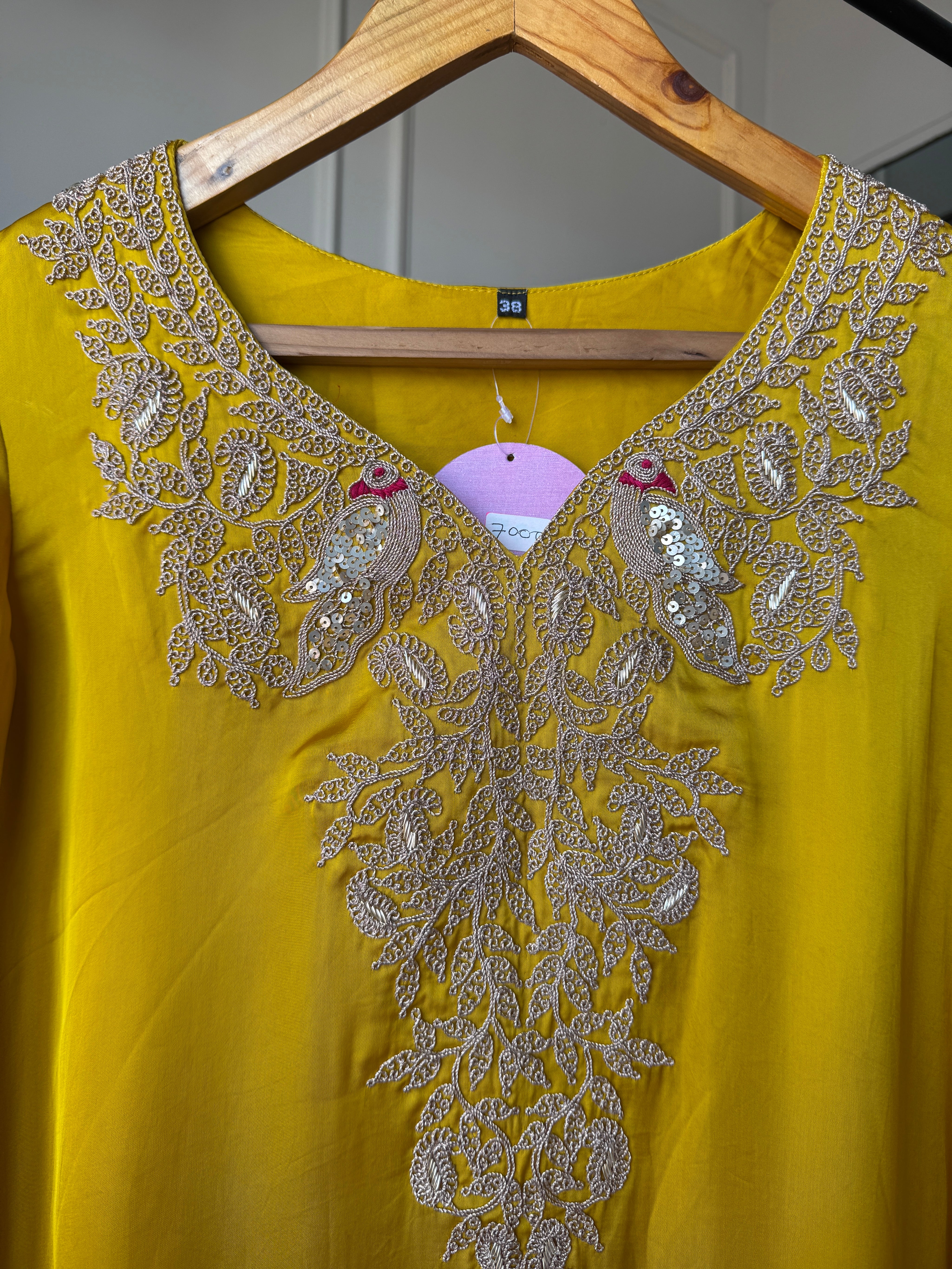 Tripti Gajji Silk Zari Handwork Dress