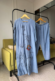 Tarini Mul Chanderi Aline Dress