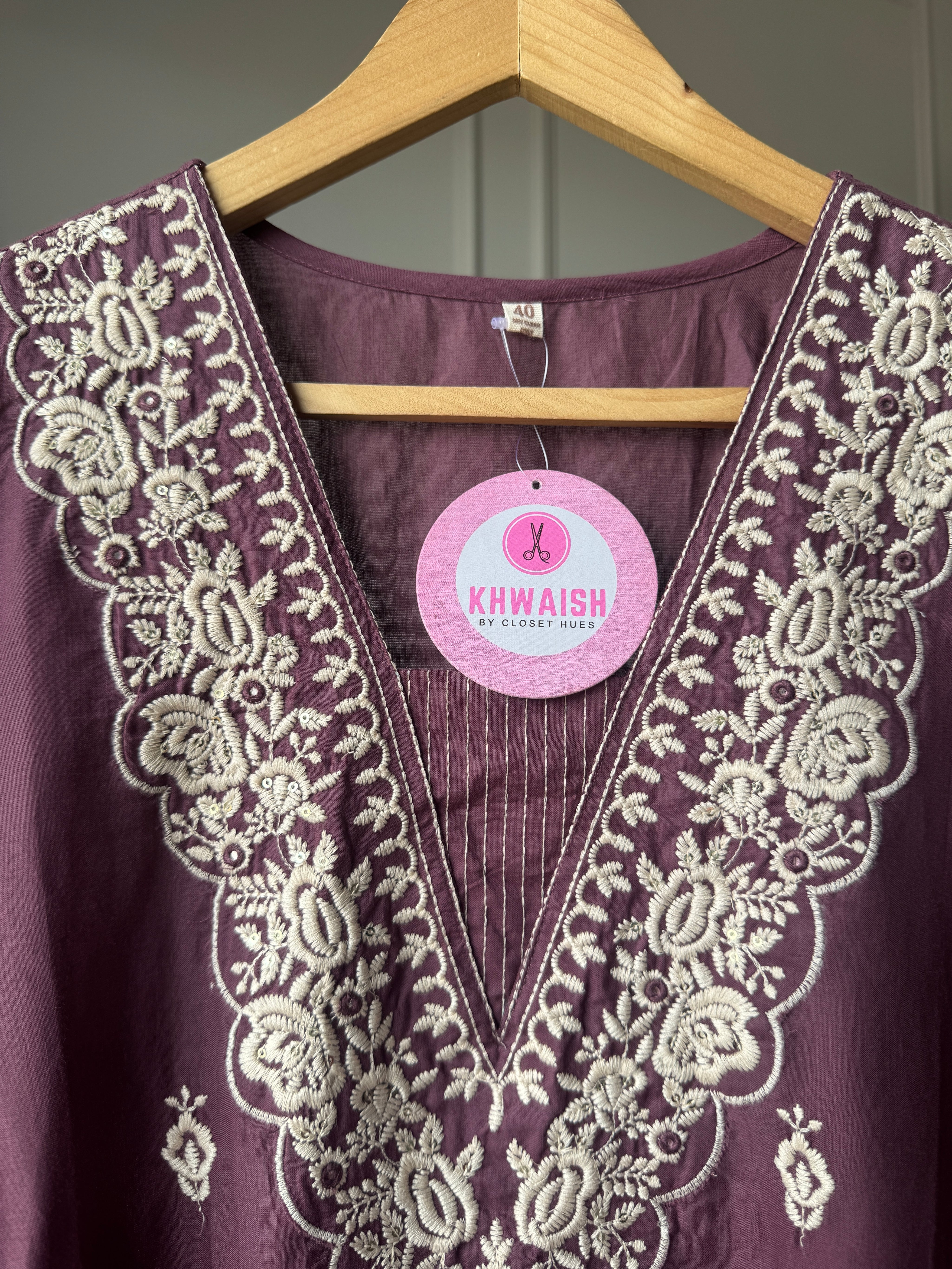 Kimaya Embroided Cotton Dress