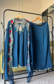 Sanjana short Kurti full sleeves palazzo dress