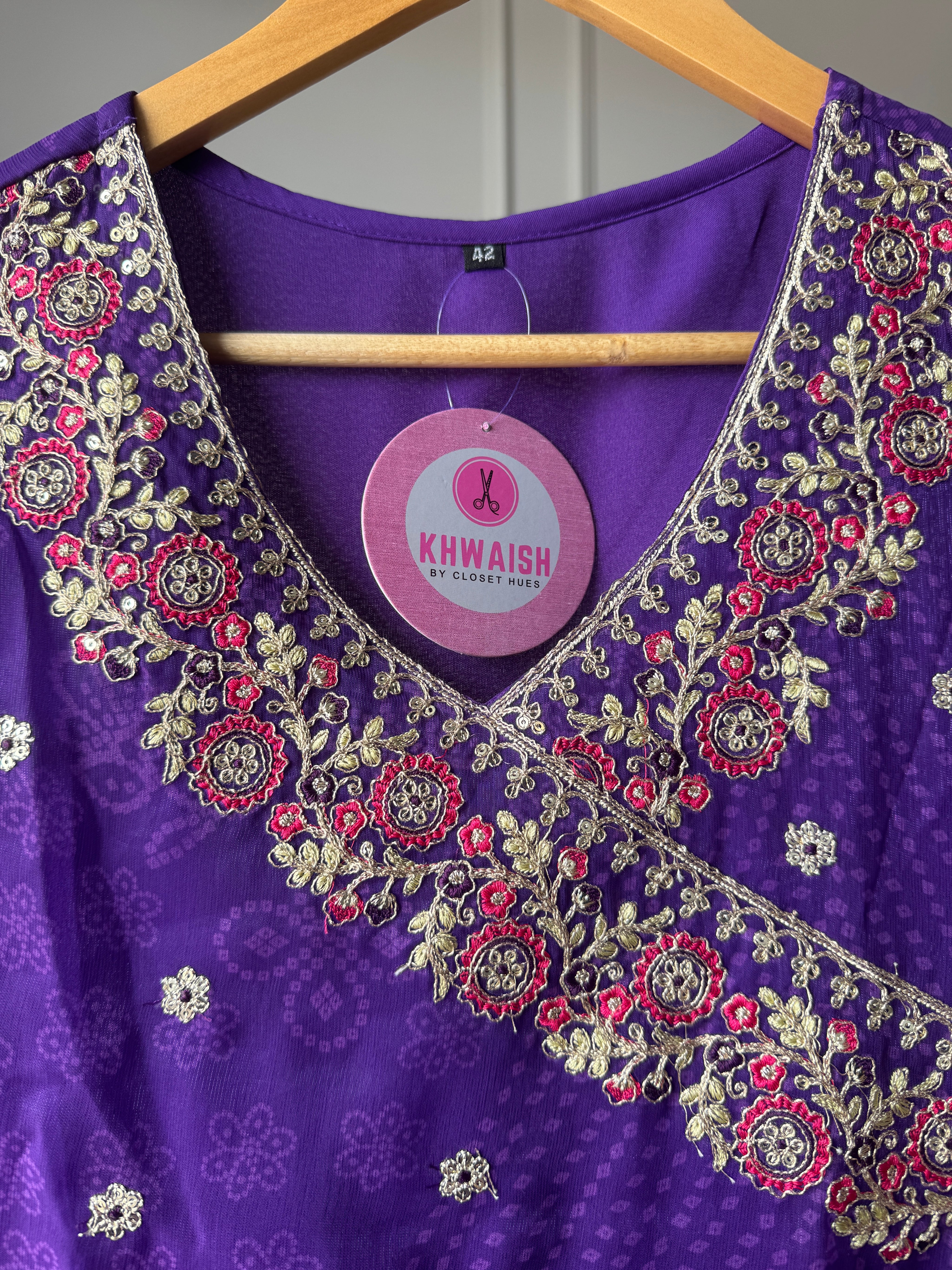 Aarya Organza Handwork Set