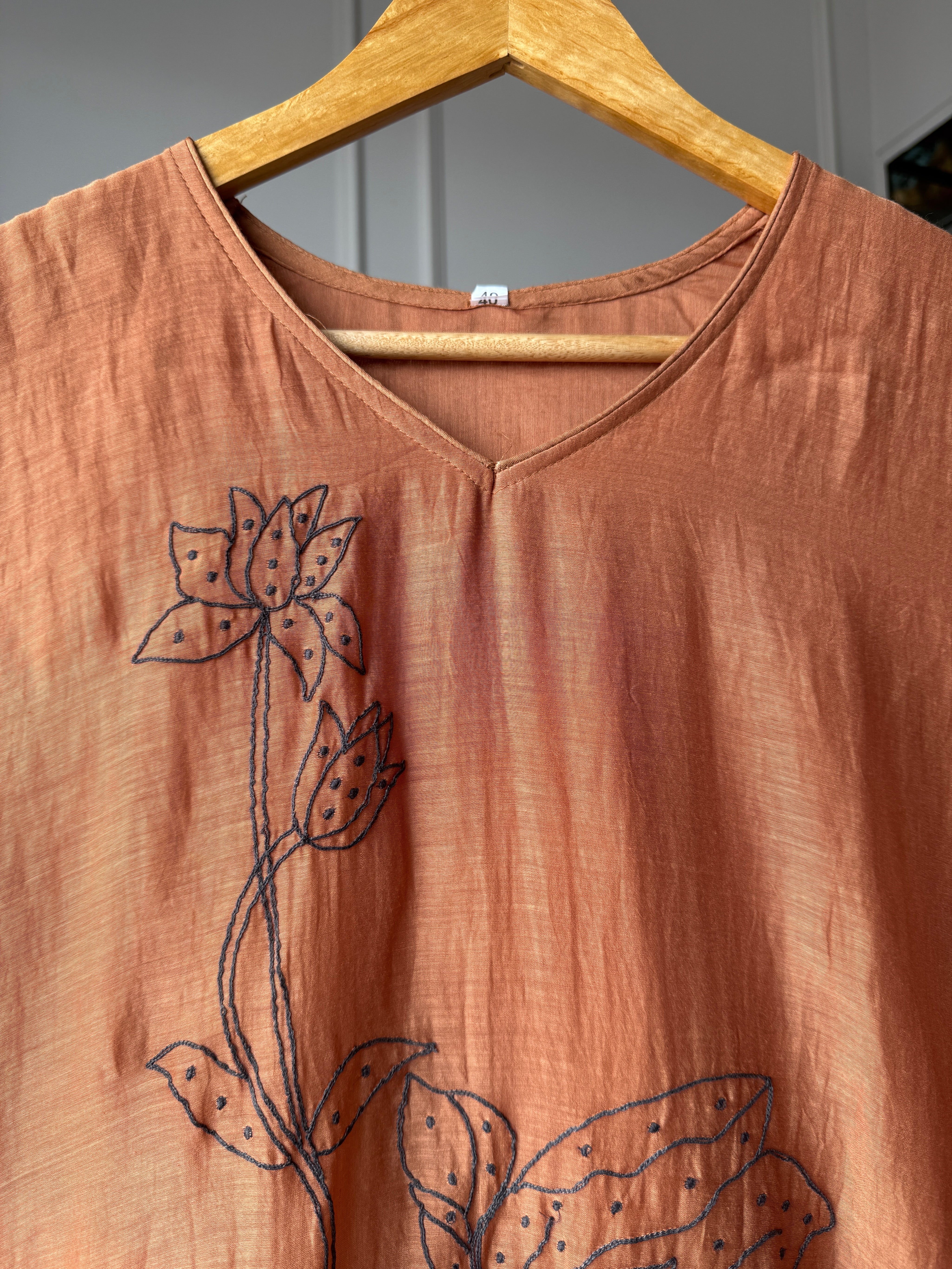 Tarini Mul Chanderi Aline Dress