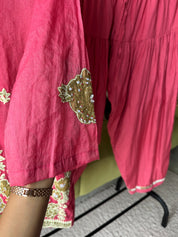 Swati Mul Chanderi Farshi Pants Dress