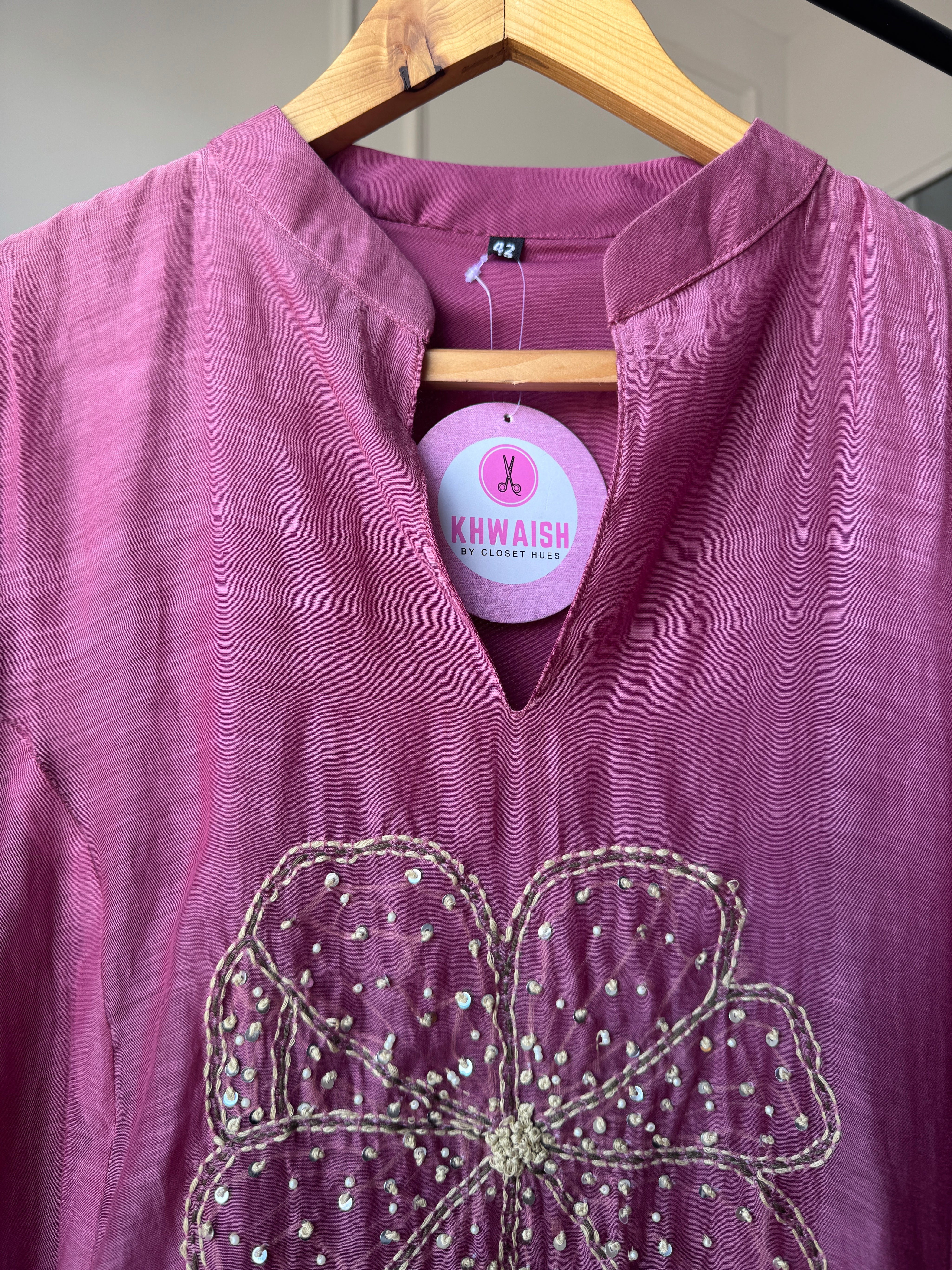 Aastha Mul Chanderi Handwork Dress