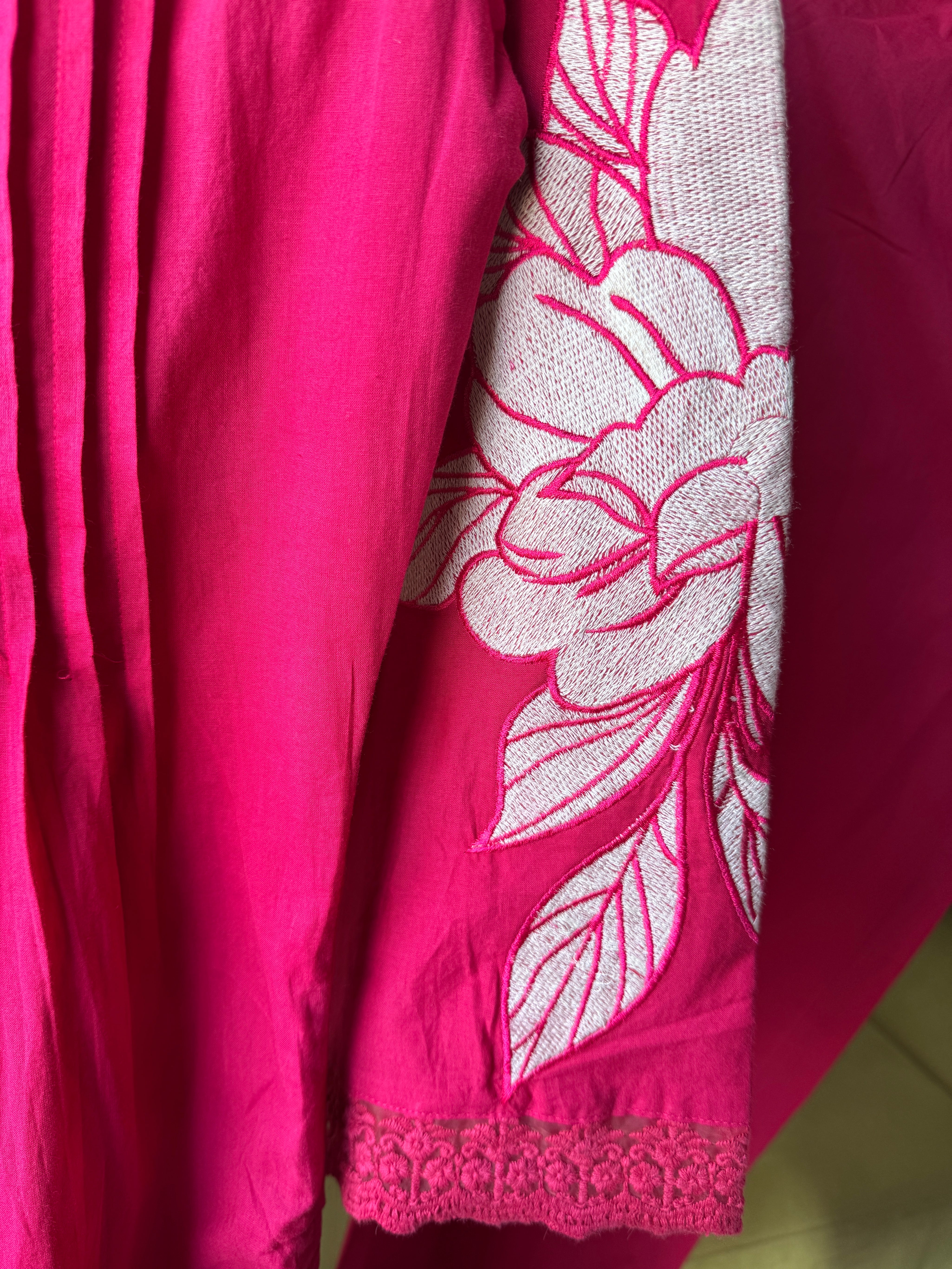 Aakriti Embroided Cotton Dress