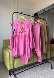 Aradhya Patchwork Mul Chanderi Coord Set