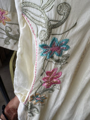 Jhansi Flower Embroided Dress