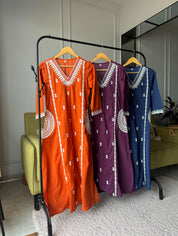 Jhalak Embroided Kurti With Pockets And Pants