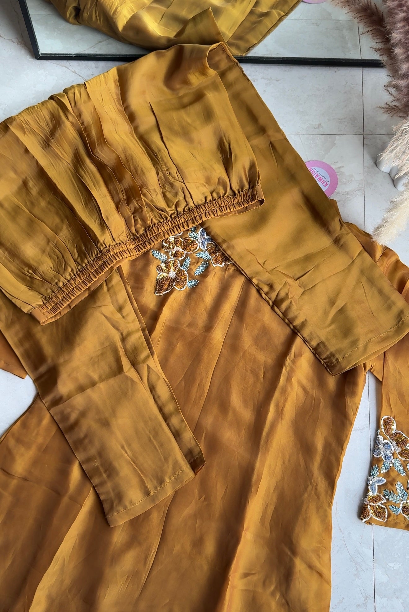 Janki Aline hand work dress