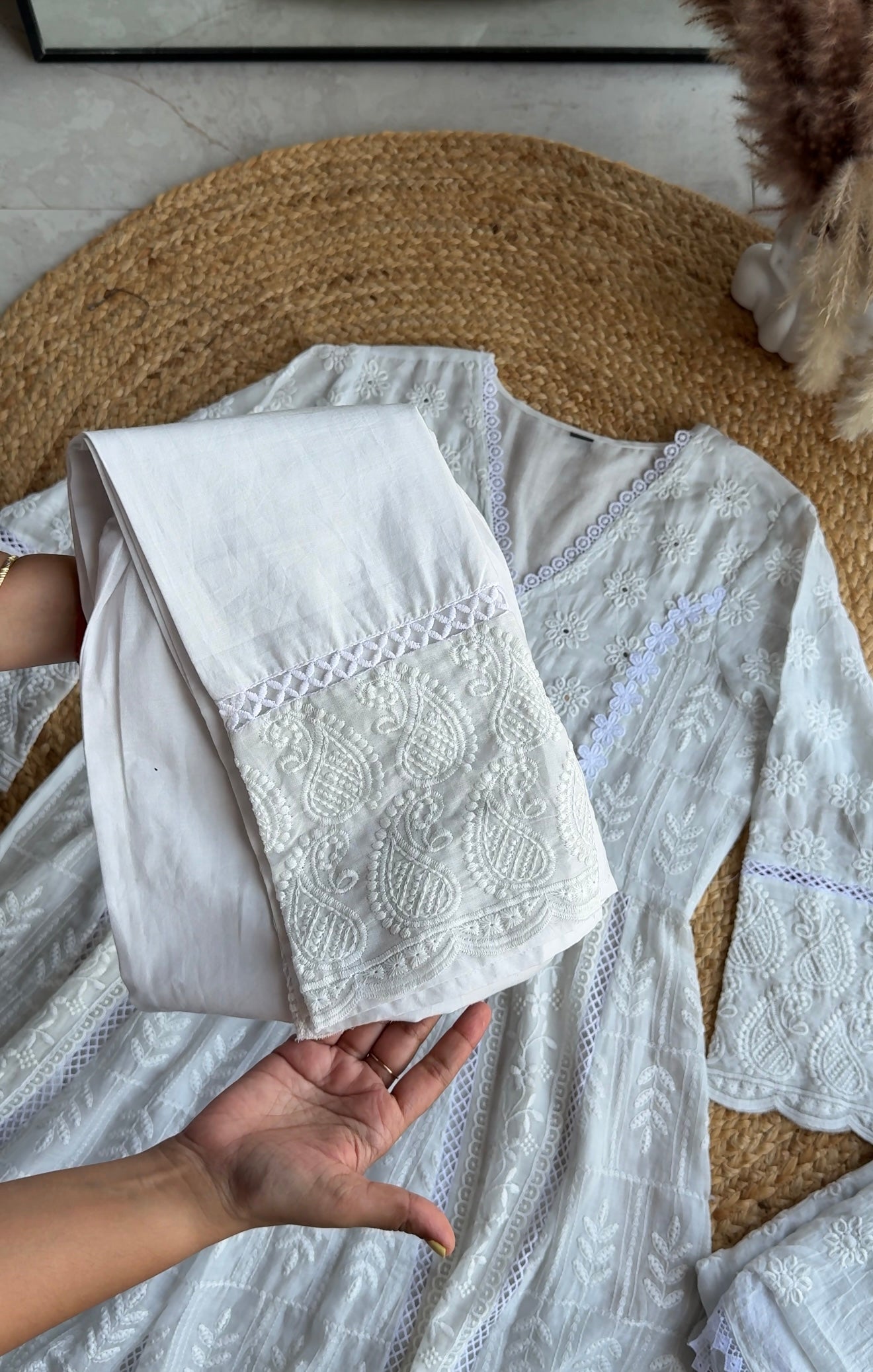 Jasmine embroidered Anarkali Dress