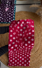 Jessica aline polka dot cotton dress