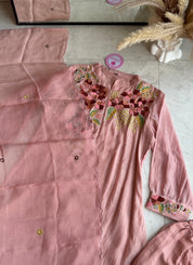 Parineeti Embroided mul chanderi dresses