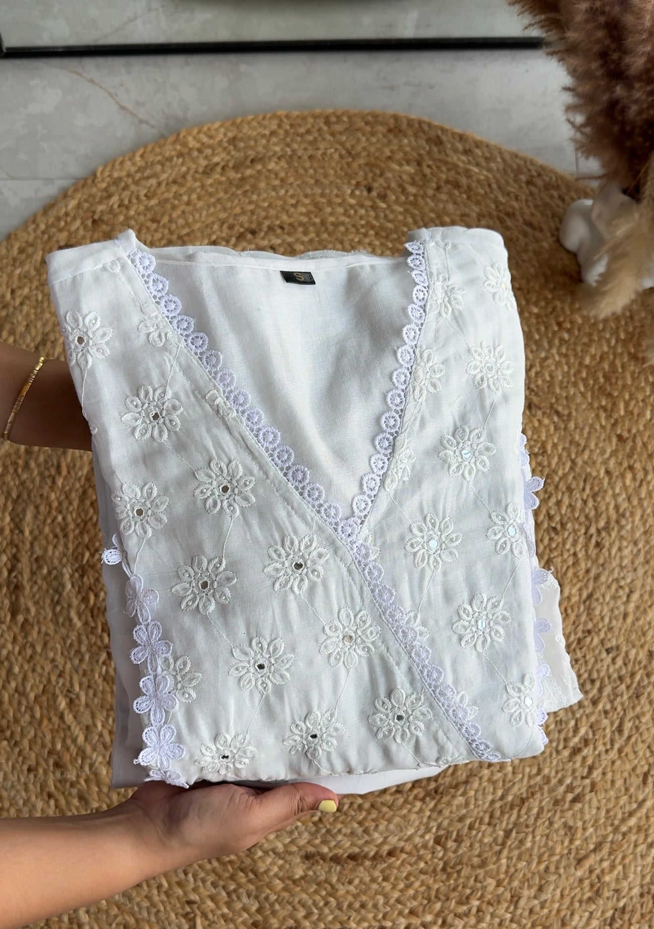 Jasmine embroidered Anarkali Dress