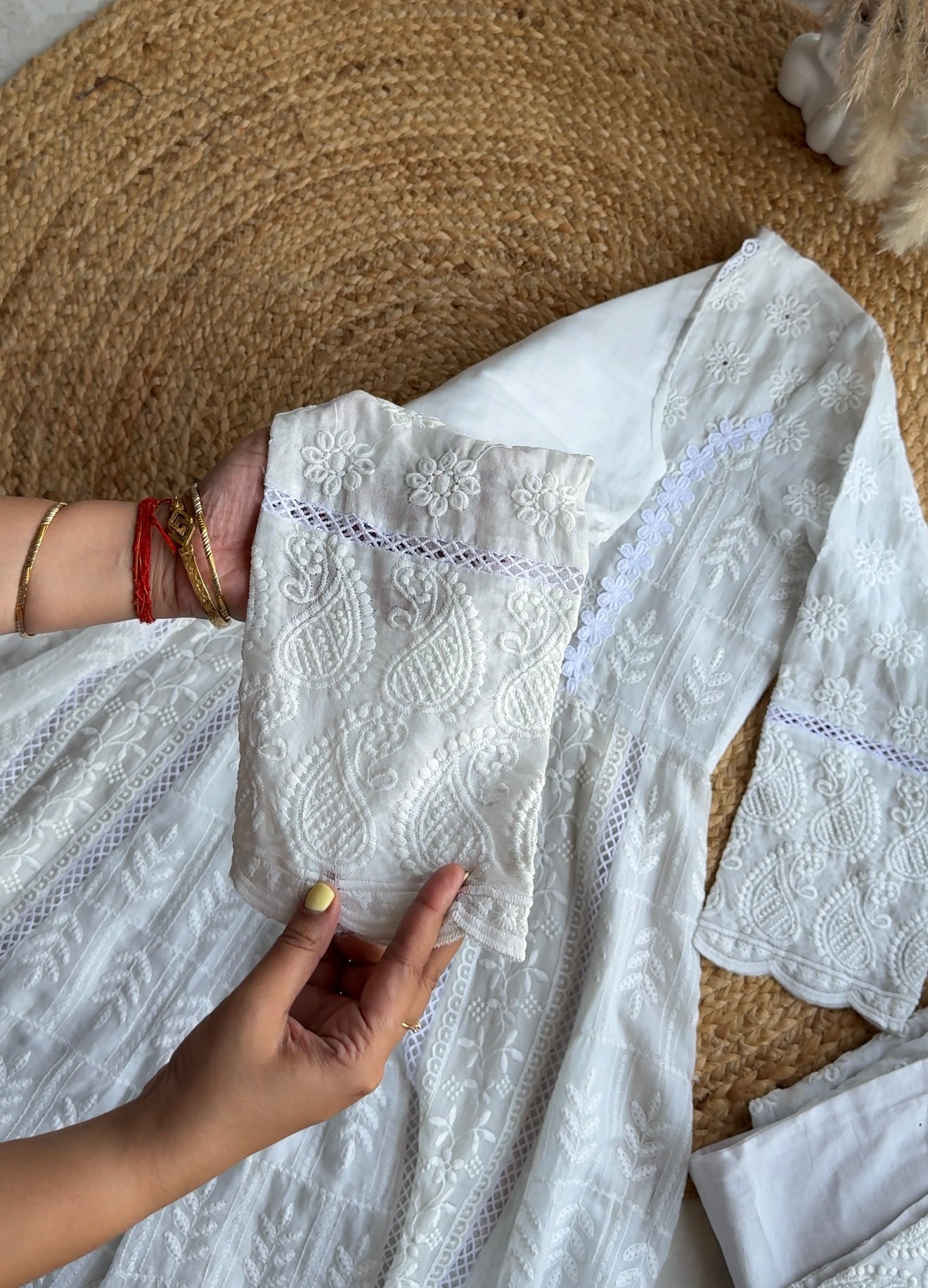 Jasmine embroidered Anarkali Dress