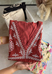 Sana embroidered dress