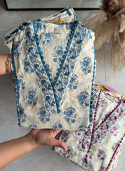 Payal Aline Kurti with palazzo set