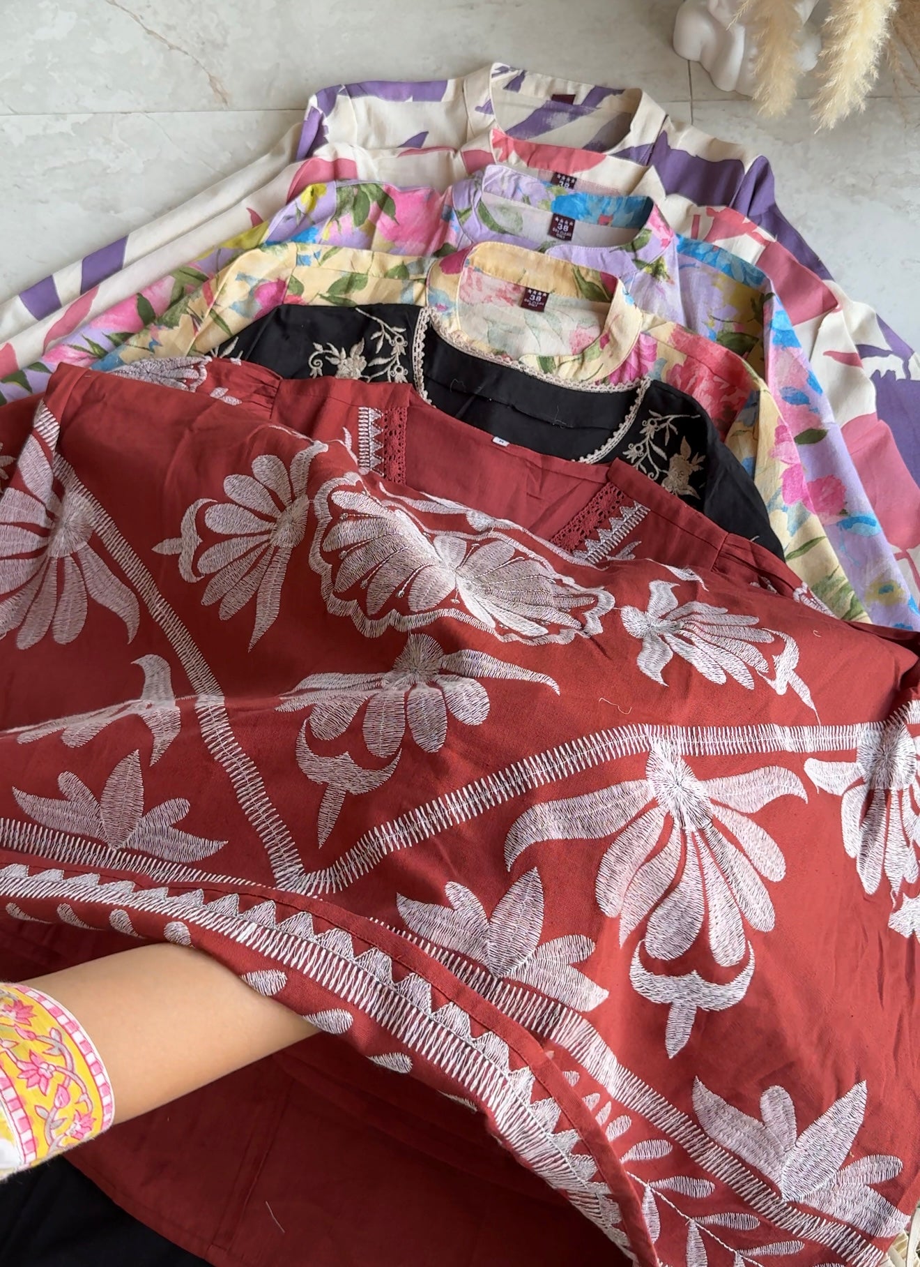 Sana embroidered dress