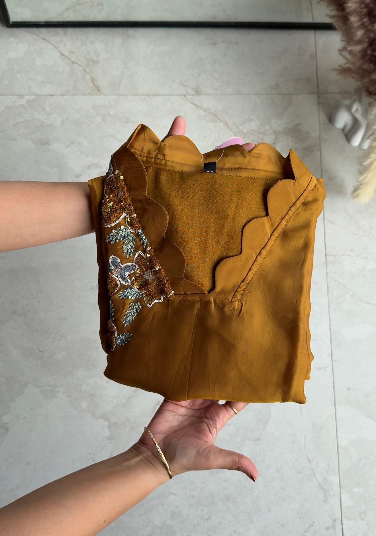 Janki Aline hand work dress