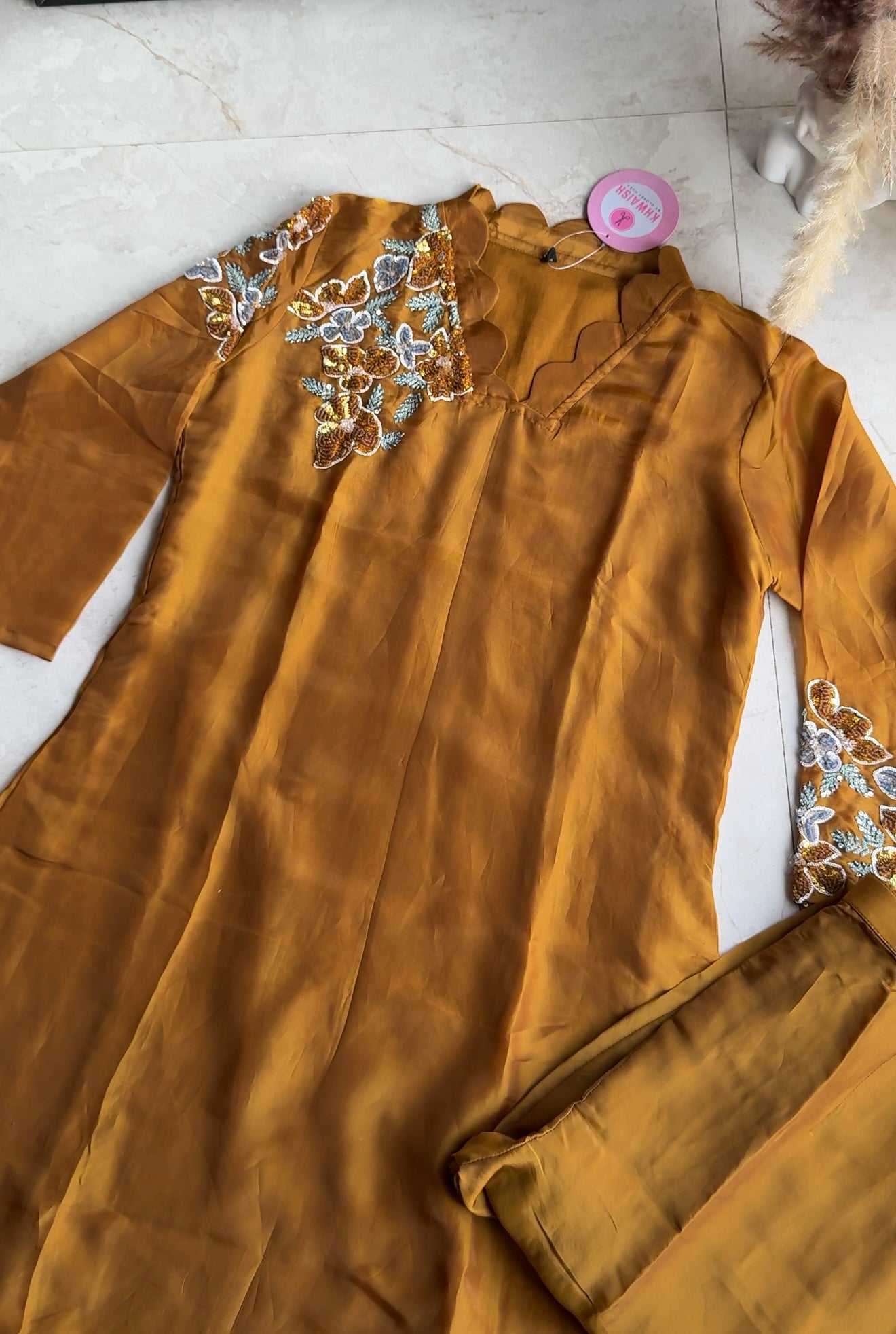 Janki Aline hand work dress