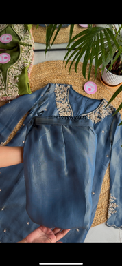 Kalyani premium hand work dress (Make to Order)