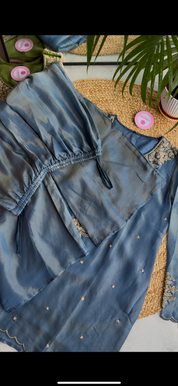 Kalyani premium hand work dress (Make to Order)