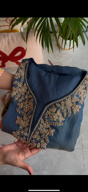 Kalyani premium hand work dress (Make to Order)