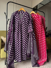 Jessica aline polka dot cotton dress