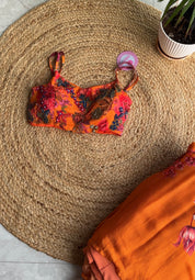 Sharvari floral Indo Western lehenga