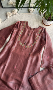 Sakshi tissue silk dress