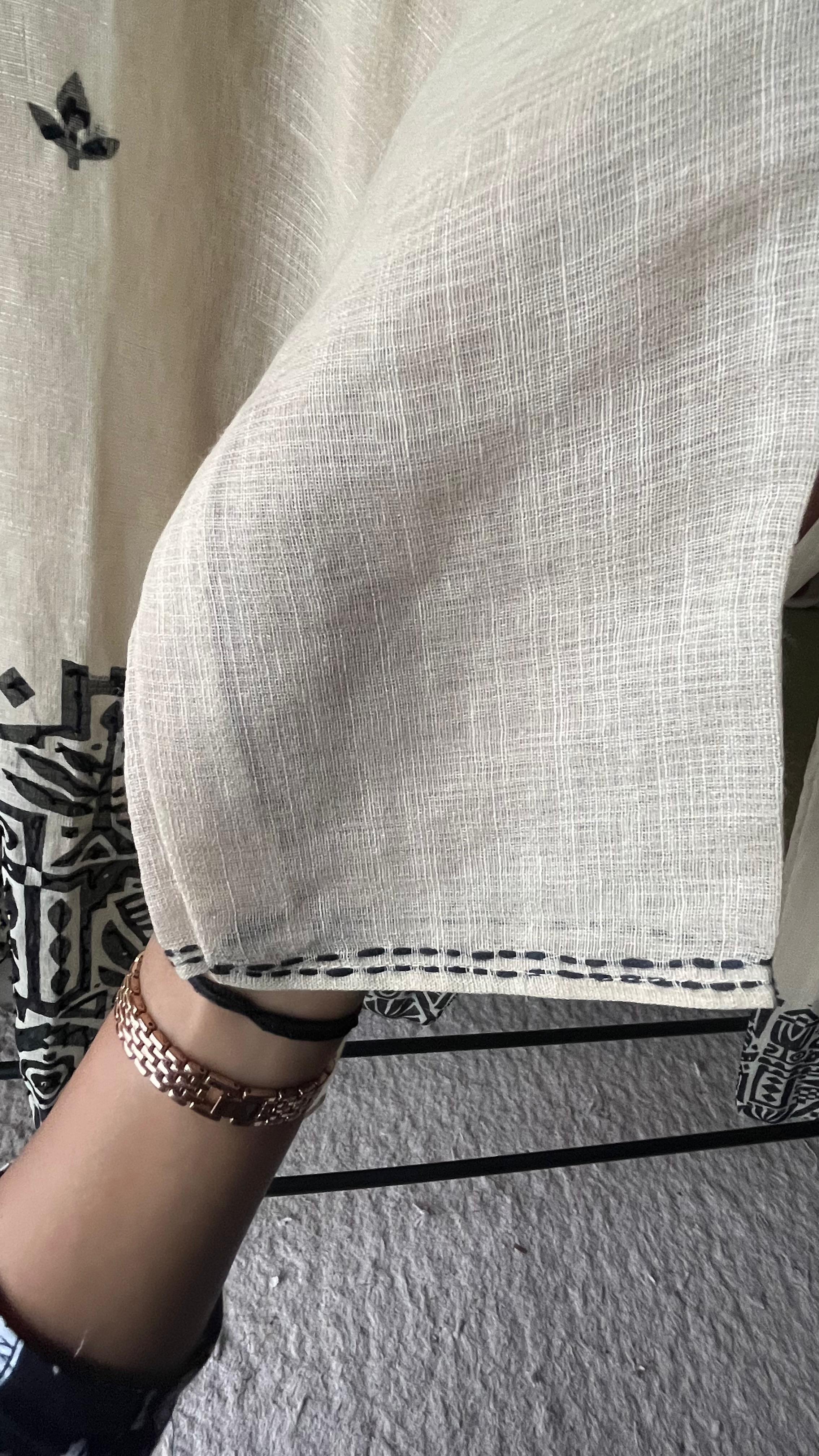 Flower Embroided Coord Set