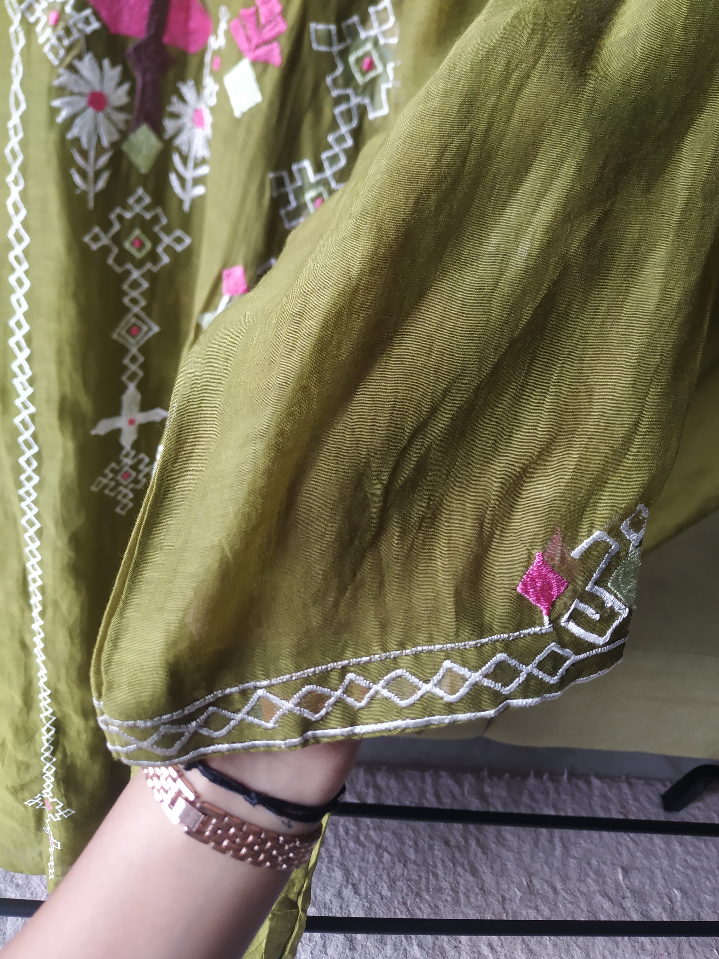 Ria Mul Chanderi Dress