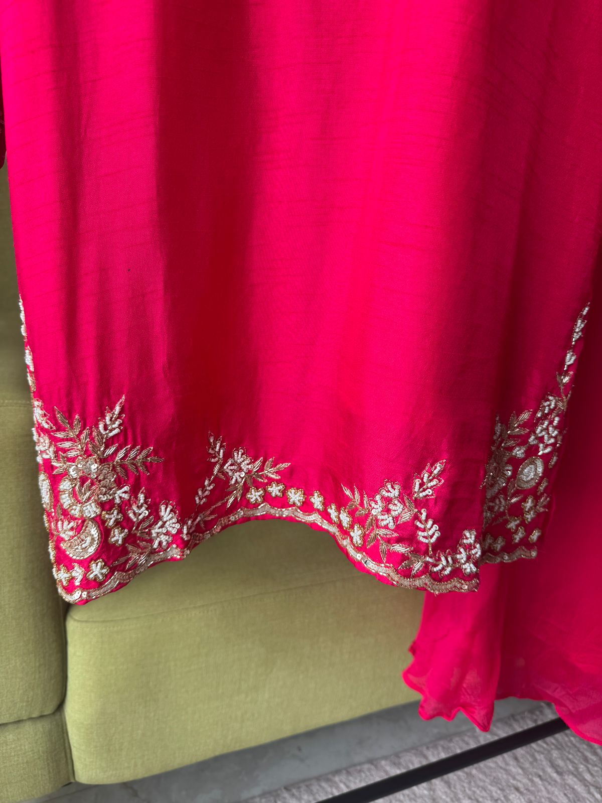 Saheli Handwork Dress With Plazzo