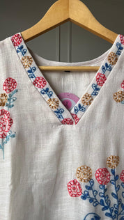 Sheenam Flower Embroided Dress