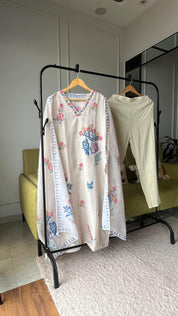 Sheenam Flower Embroided Dress
