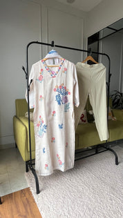 Sheenam Flower Embroided Dress